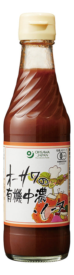 オーサワの有機中濃ソース 250ml